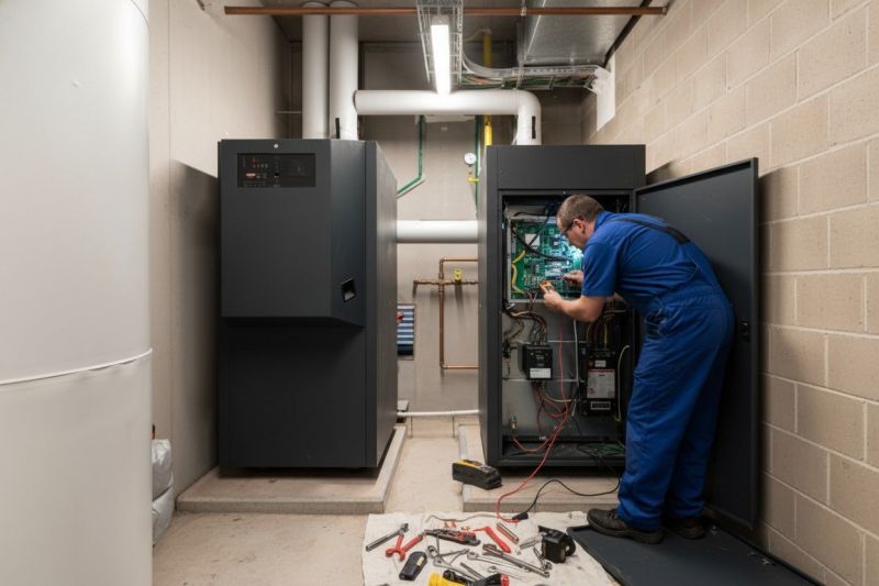 Local Mobile Home Heating pros at work